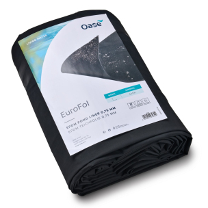 EuroFol EPDM čern&aacute; f&oacute;lie předbalen&aacute; 0,75 mm / 5 x 6 m