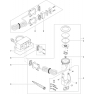 LED-floating fountain illumination white